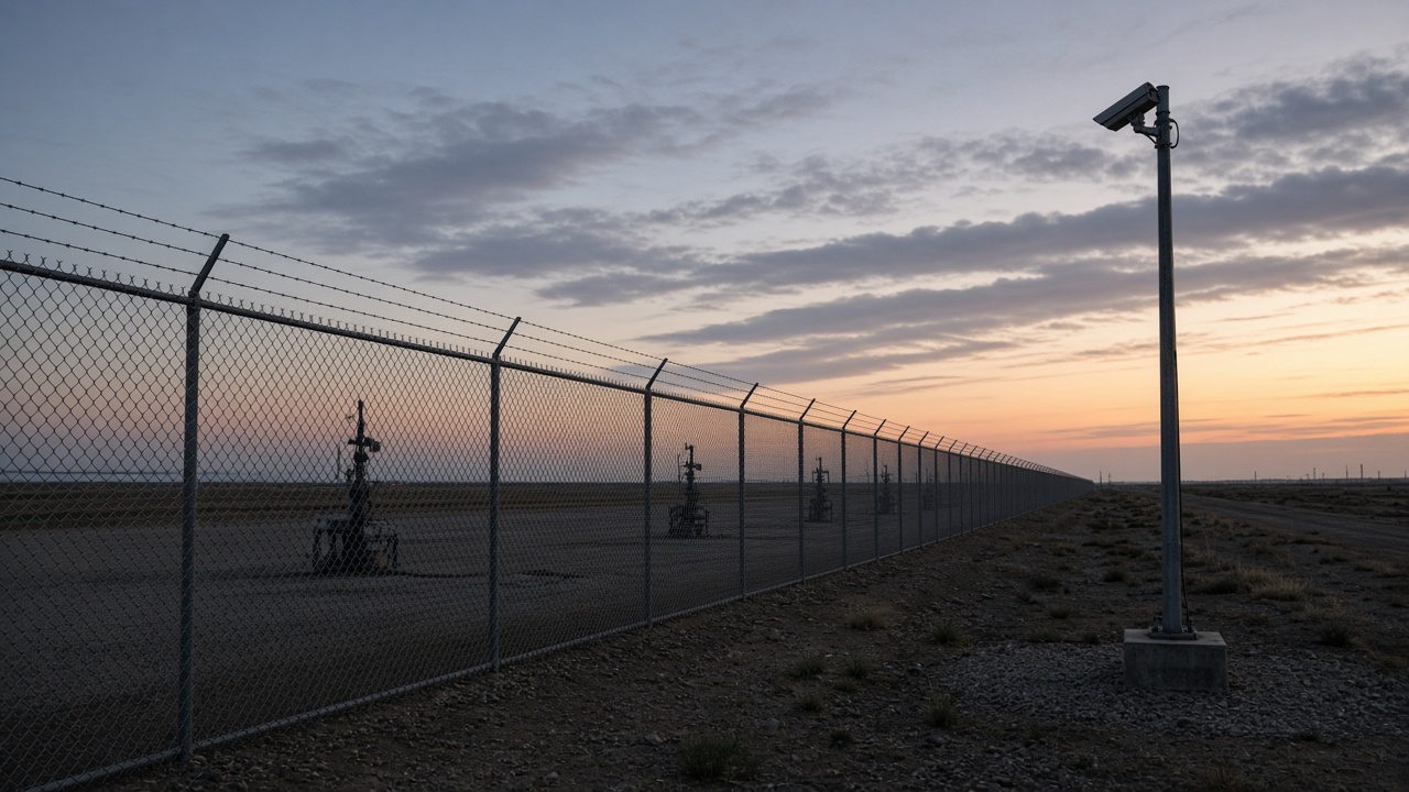 Oilfield perimeter reference