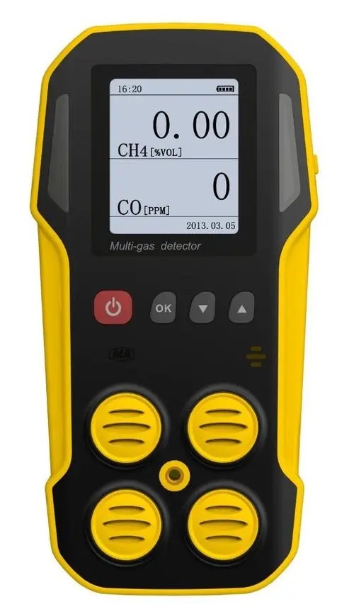 Portable 4-in-1 gas detector XDB-CD4