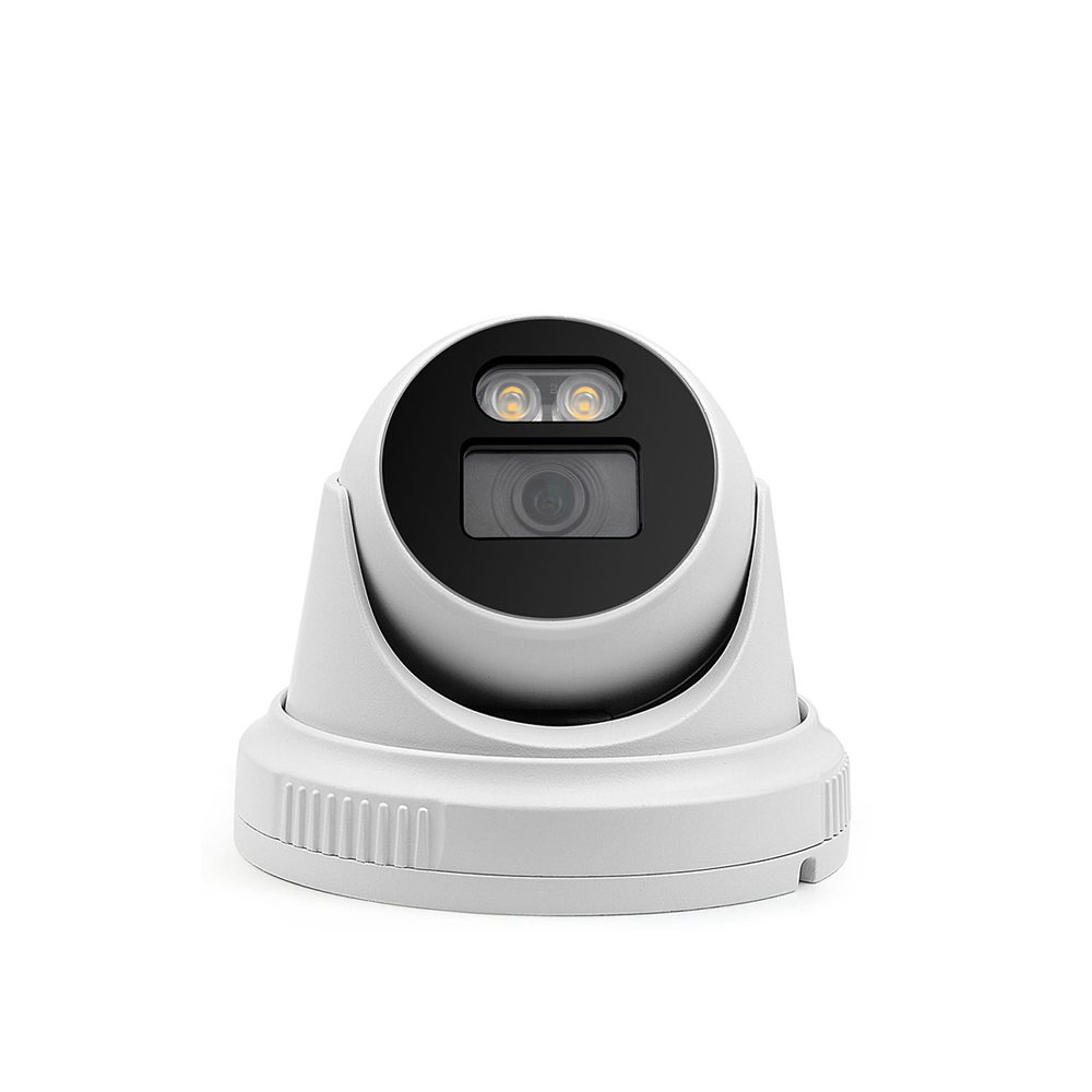 2/5/8MP Color Full Metal Dome Onvif P2P Video Surveillance CCTV IP Camera