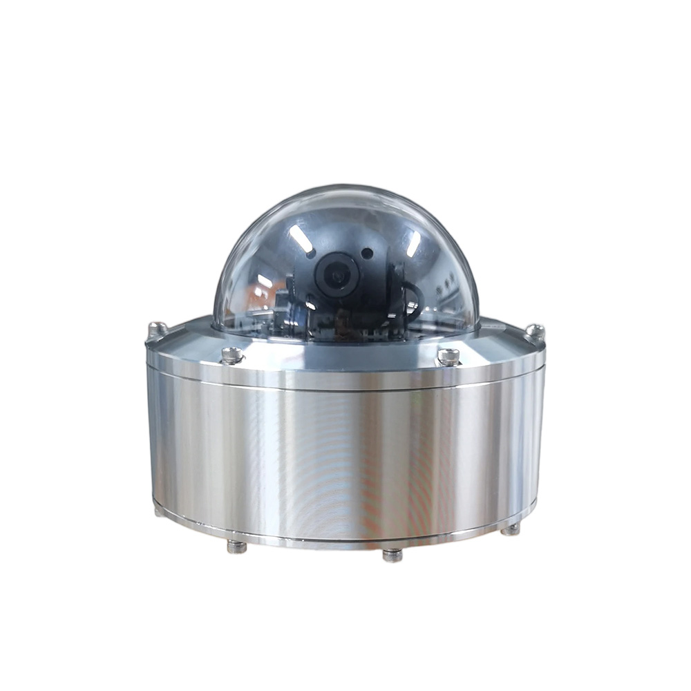 316L Stainless Steel 4MP 4X Zoom PTZ Explosion-Proof IP Camera For Marine Vessels
