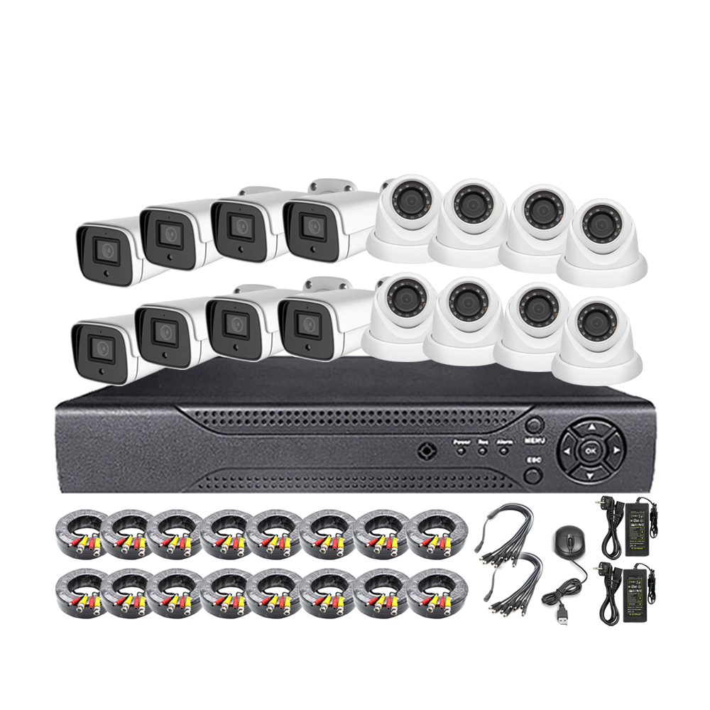 16chs 4 in 1 full color ahd kits