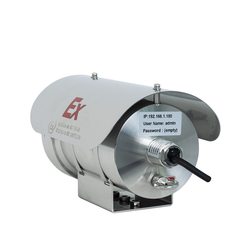 2/5/8MP 316L Stainless Steel POE IP Explosion Proof IR Camera