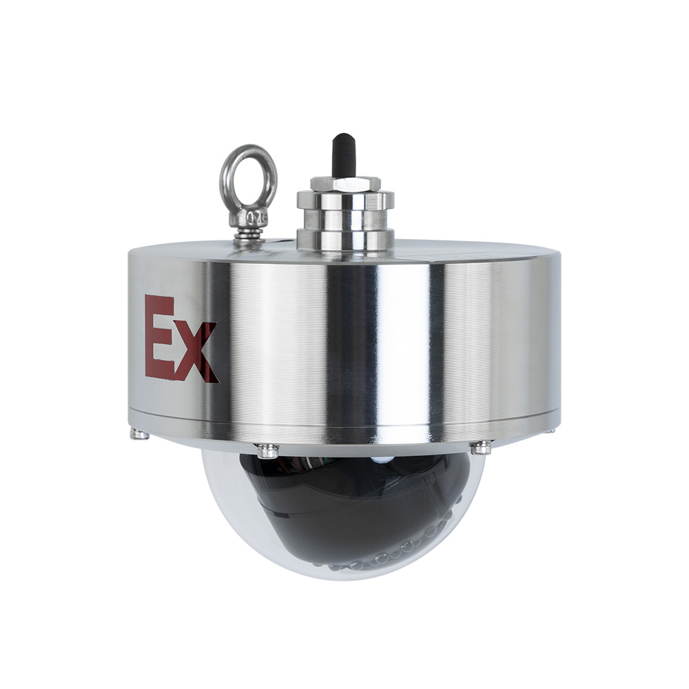 5MP 316L Explosion-Proof IR Dome IP Camera For Vessels Steering Room