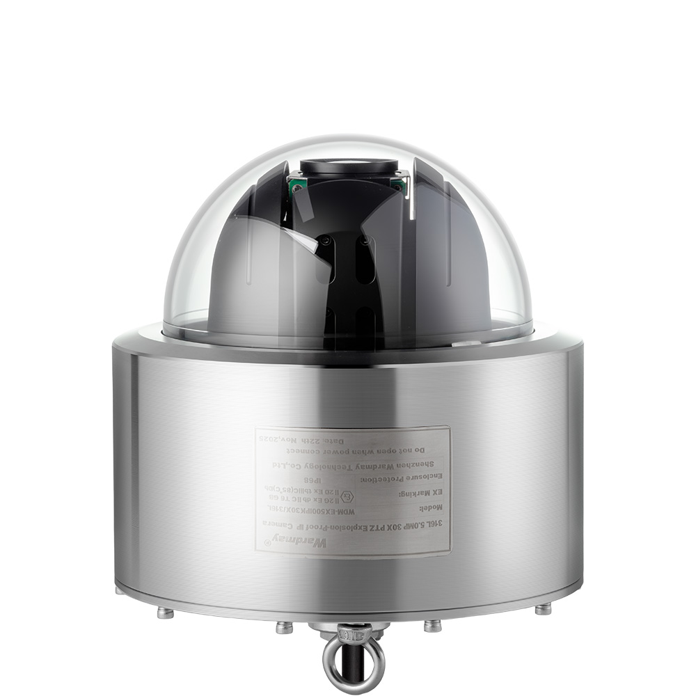 5MP 30X Zoom Marine Port 316L High Speed PTZ IP Explosion-Proof Camera